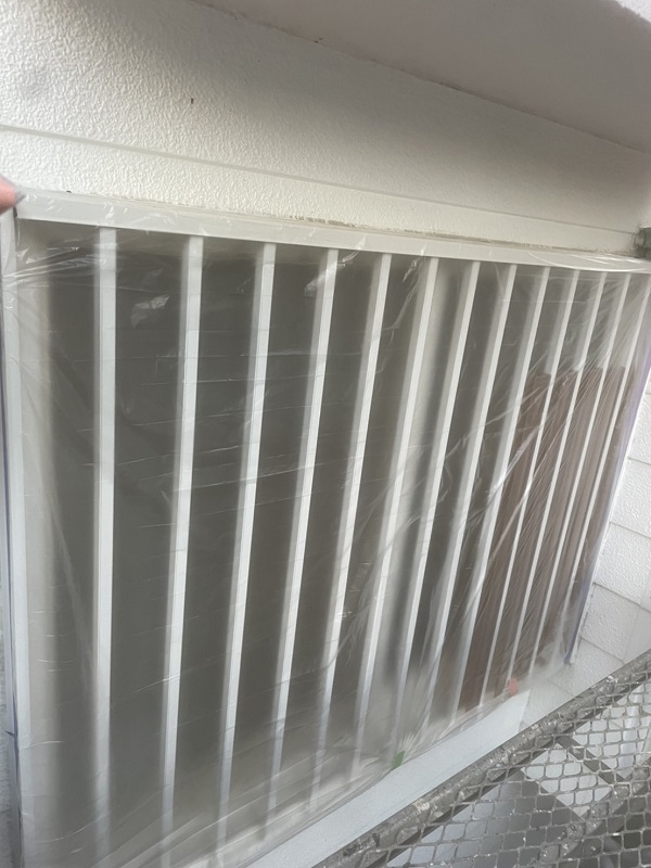 千葉県佐倉市　屋根塗装・外壁塗装　養生　下地処理の重要性 (3)
