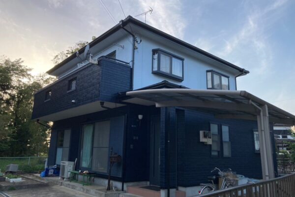千葉県八千代市Y様邸　外壁塗装　屋根塗装　ベランダ防水　トップコート施工6